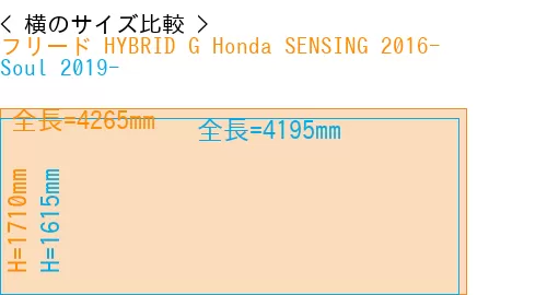 #フリード HYBRID G Honda SENSING 2016- + Soul 2019-